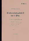Dienstvorschrift D 662/3 Einheitsfahrgestell I für le. Pkw - Motoren Ersatzteilliste leichter Einheits-Pkw