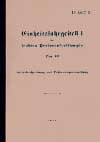 Dienstvorschrift D 662/4 Einheitsfahrgestell I für leichten Personenkraftwagen Typ 40 leichter Einheits-Pkw Gerätbeschreibung