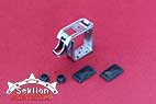 Miniatur Bauteil Dekoration 1:6 1/6 Gewehraufnahme Gewehrlagerung Karabineraufnahme Verschlusslager gun holder clamp Modellbau scale modelling Armortek accessories parts Sektion miniature