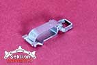 Miniatur Bauteil Dekoration 1:6 1/6 Verschlusslager Werkzeugklemme Klemme Klammer clamp bracket holder Tiger Panzer tank Zubeh&ouml;r Modellbau scale modelling Armortek accessories parts Sektion miniature